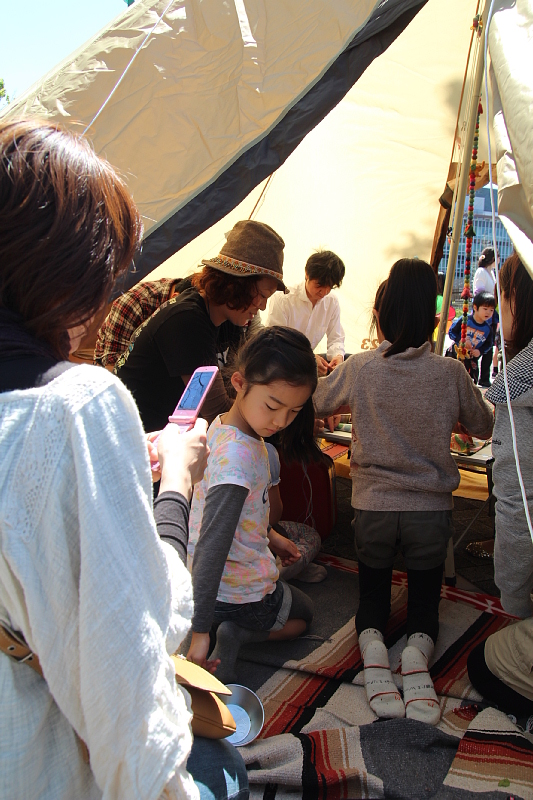◆OUTDOORDAY mijinco茜糸&東北支援シエラ!_b0008655_23315532.jpg
