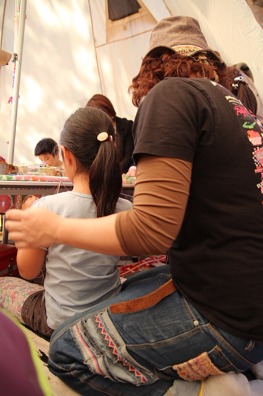◆OUTDOORDAY mijinco茜糸&東北支援シエラ!_b0008655_23324774.jpg