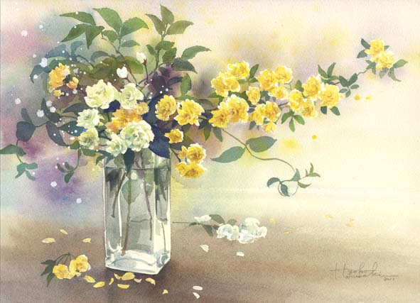 モッコウバラ(木香薔薇)_f0176370_18275133.jpg