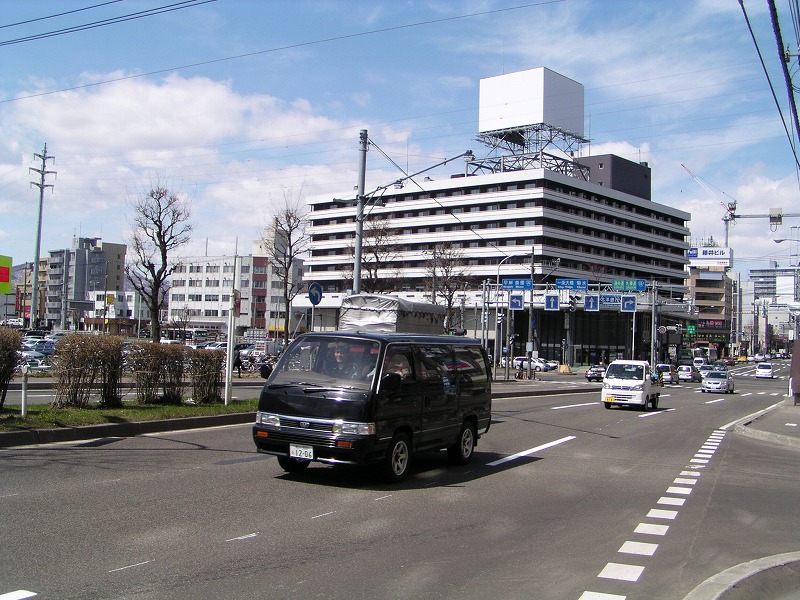 地下鉄白石駅 バスターミナル 札幌うぉーく点描