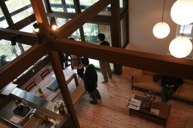  「FOREST BARN MODEL HOUSE 」の完成見学会でした♪_e0029115_15405775.jpg