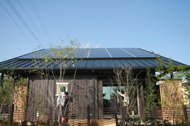  「FOREST BARN MODEL HOUSE 」の完成見学会でした♪_e0029115_15423940.jpg