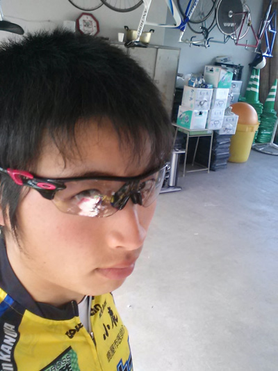 金栄堂サポート:鹿屋体育大学自転車競技部・橋本英也選手・調光レンズインプレッション!_c0003493_10102059.jpg