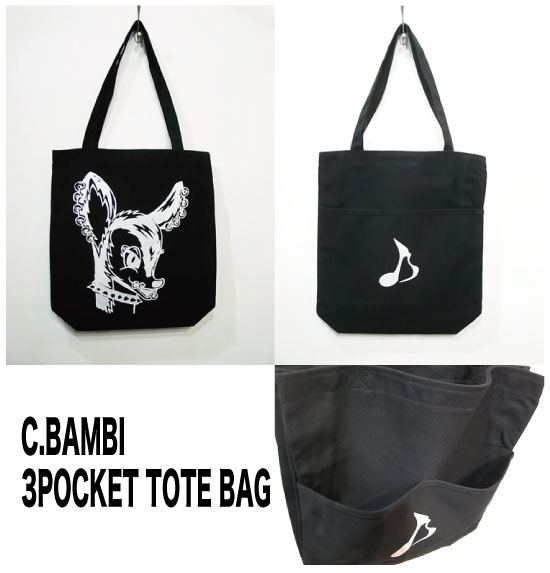 【C.BAMBI 3P-TOTE BAG】再入荷!_a0097901_1816564.jpg