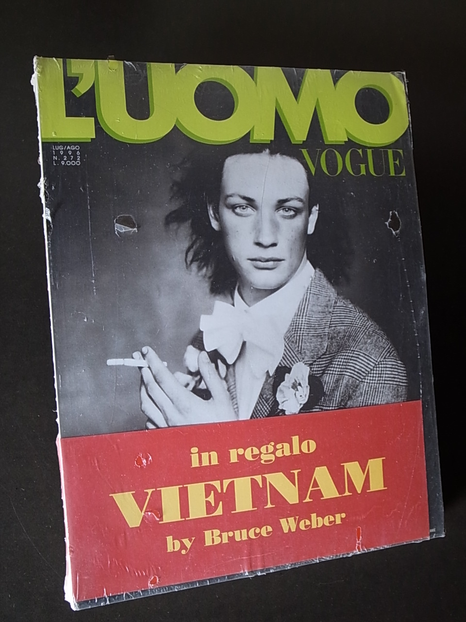 L'UOMO VOGUE JULY-AUGUST 1996 VIETNAM BY BRUCE WEBER : Books & Things L'UOMO VOGUE JULY-AUGUST 1996 VIETNAM BY BRUCE WEBER : Books & Things