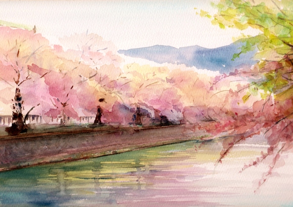 桜並木 色いろ日記