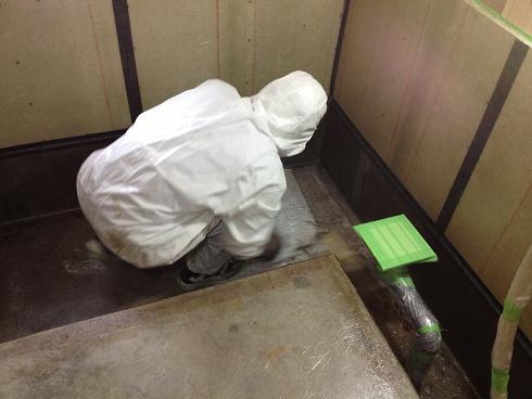 浴室frp防水 礎の家