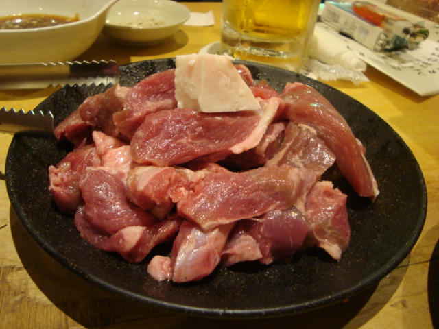 中野「ジンギスカン ゆきだるま 中野部屋」へ行く。_f0232060_1553592.jpg