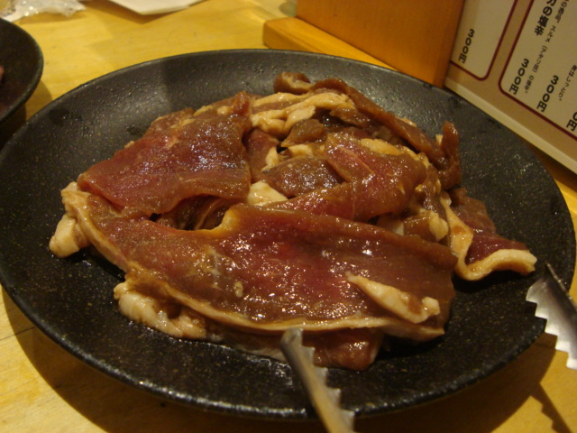 中野「ジンギスカン ゆきだるま 中野部屋」へ行く。_f0232060_1594189.jpg