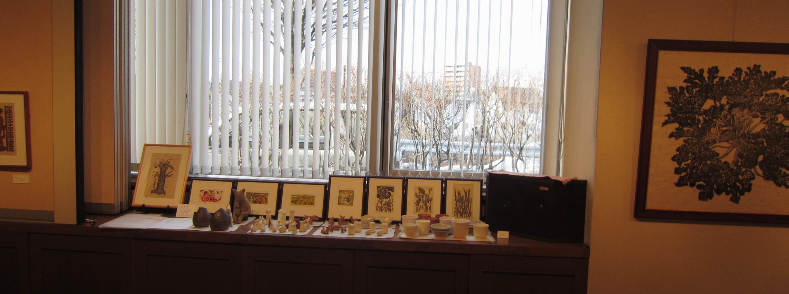 2027)「宝賀寿子・松井孝篤 版画と陶展」 山の手g. 4月16日（火）～5月