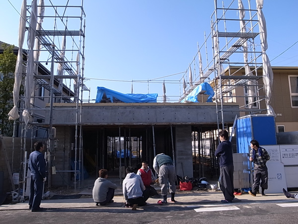 貴船の家2・上棟_c0093205_17421089.jpg
