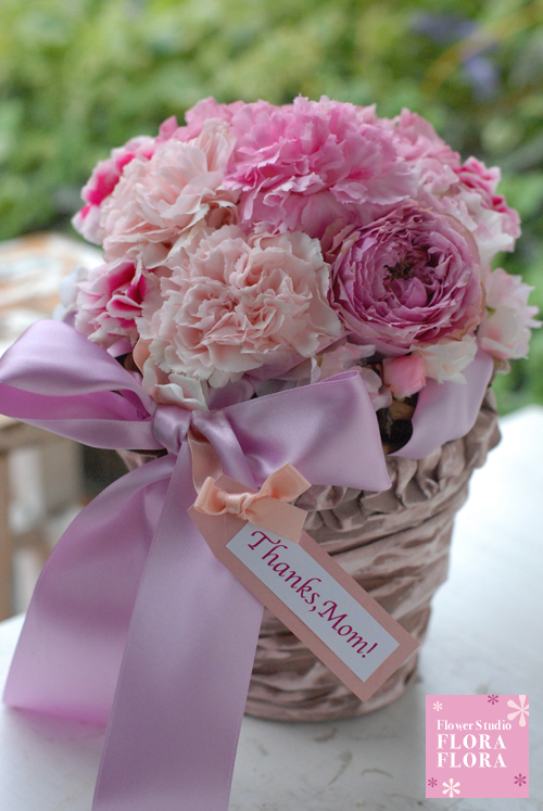 母の日フラワーギフト2013 fromFlora*2_a0115684_0543767.jpg