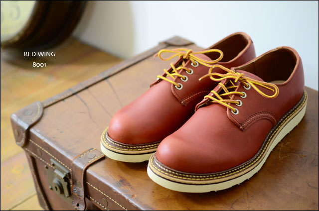 RED WING OXFORD ROUND TOE 