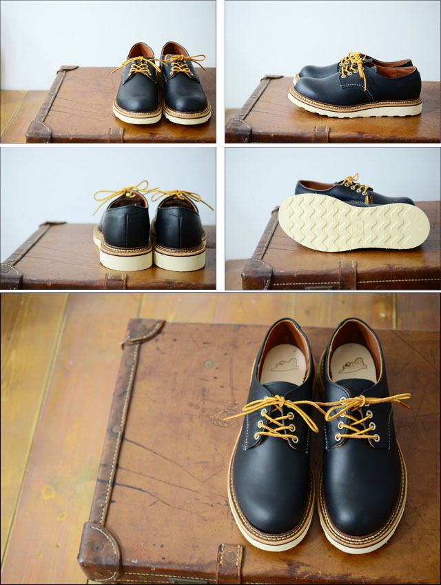 RED WING  OXFORD ROUND TOE \"BLACK\" style No.8002_f0051306_16354241.jpg