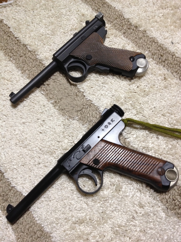 モデルワークスグレネード・南部式自動拳銃(陸式) : ゴボウ剣 モデルワークスグレネード・南部式自動拳銃(陸式) : ゴボウ剣
