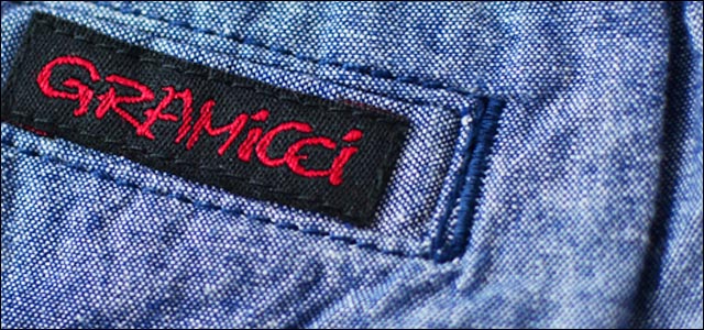 GRAMICCI CHAMBRAY-EMB G-SHORTS_f0051306_22142569.jpg