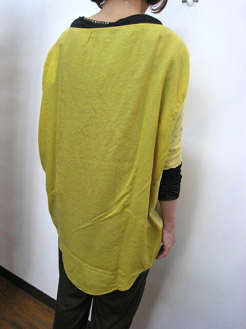 ｒｅｌａｃｈｅｒ（ ルラシェ ） ＴＥＮローンｘＣＴ製品染スキッパーＢＬ ＹＥＬＬＯＷ _a0089359_16273637.jpg