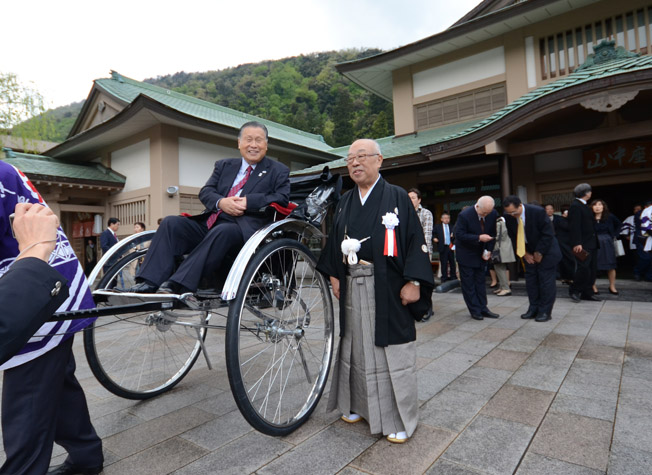 山中温泉 森光子一座記念館オープン記念式典_d0095673_17495798.jpg