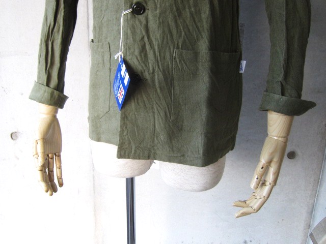 大好評の夏JACKET 入荷です♪♪♪ DRIVERS LINEN (麻) JACKET By Yarmo_d0152280_672262.jpg