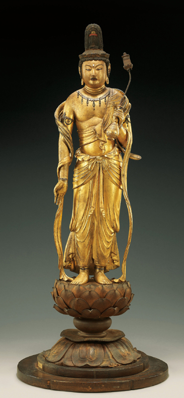 ボストン美術館日本美術の至宝展（２）快慶作「弥勒菩薩立像」_b0063958_20281128.jpg