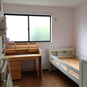 子供部屋の大改造♪ 漆喰壁つくり&ロフトベッド_f0023333_22584434.jpg