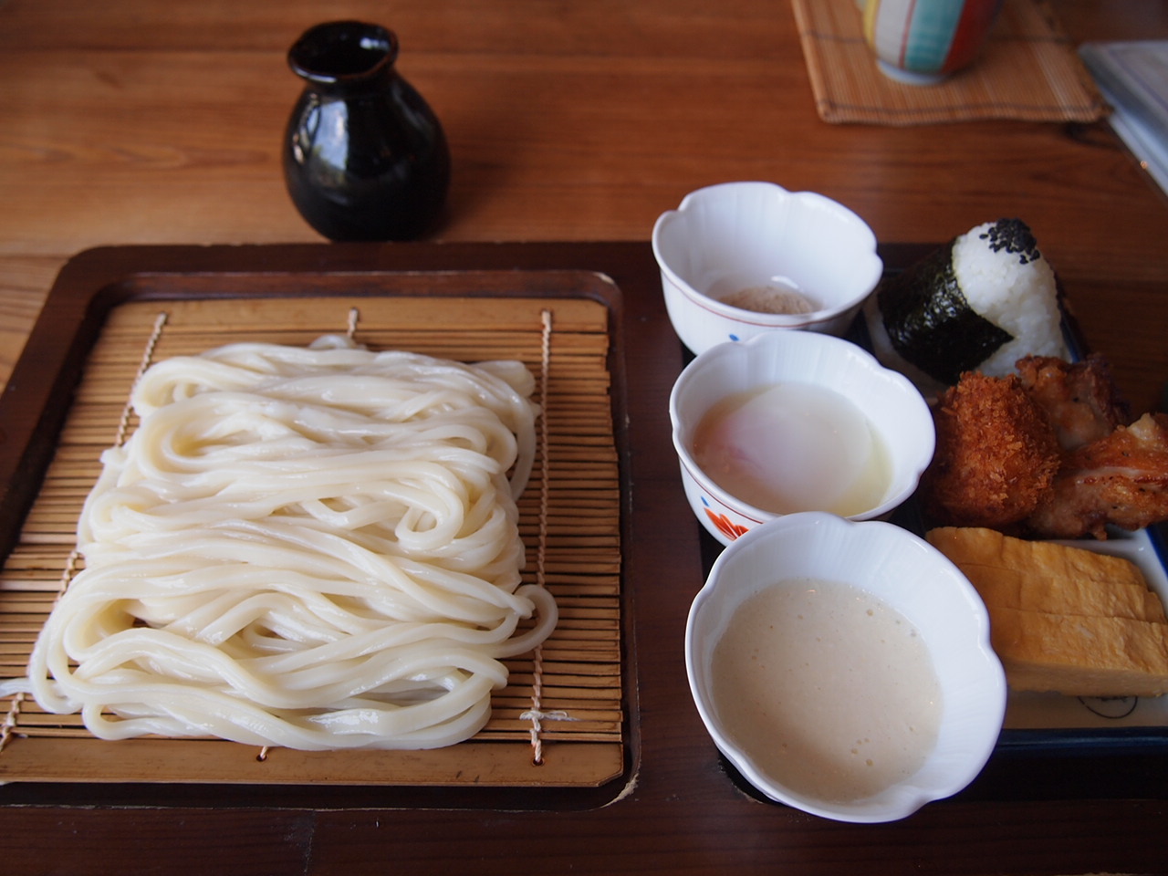 川福 芦屋店　　元祖ざるうどん　創作うどん_d0083265_1433752.jpg