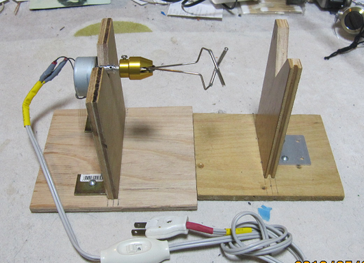 大安吉日 出来た 自作ﾌｨﾆｯｼｨﾝｸﾞﾓｰﾀｰ 自作ﾛｯﾄﾞﾄﾞﾗｲﾔｰ 取り合えず一号機 完成 Take The Short Cast 投げ釣りが好き