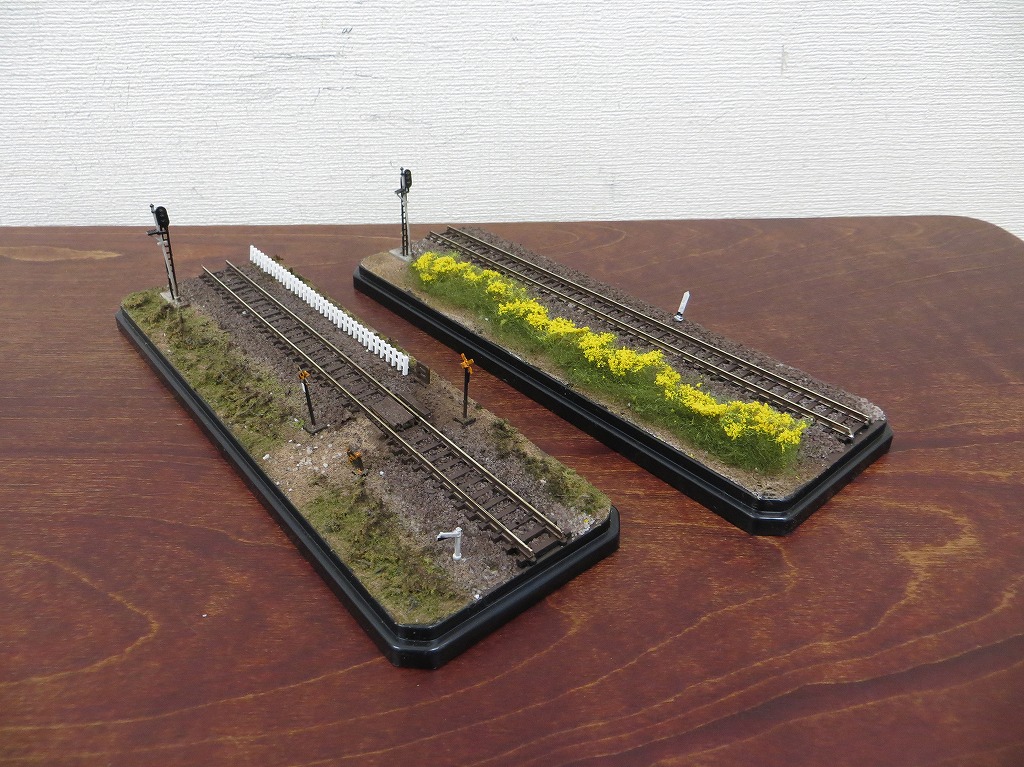 Nゲージジオラマ完成品2種 Emsの 国鉄と昭和のある風景 Nゲージジオラマ完成品2種 Emsの 国鉄と昭和のある風景