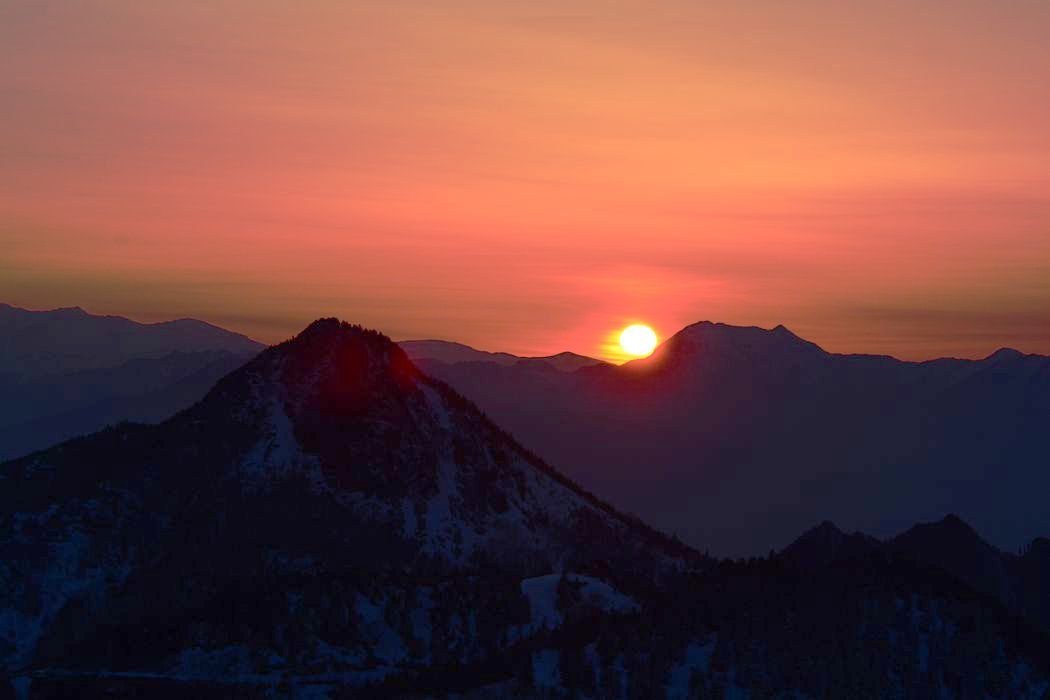 志賀高原 横手山夕日 星景 そして渋峠 月光写真 私のデジタル写真眼