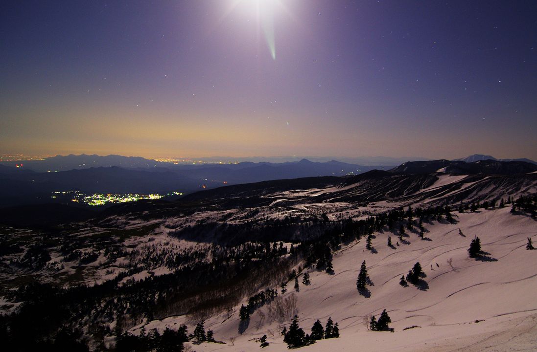 志賀高原・横手山夕日、星景。そして渋峠・月光写真♪_a0031821_13214653.jpg