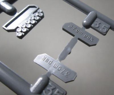 37mm対戦車砲弾の模型（3Dプリンター品）PAK35/36、M3、ボッフォース