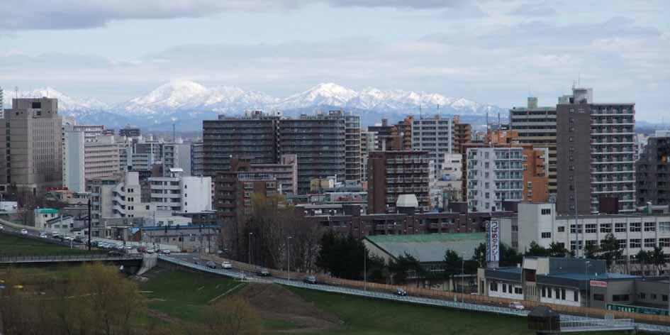 札幌から見える山　　屋上からの眺め_f0182885_994136.jpg