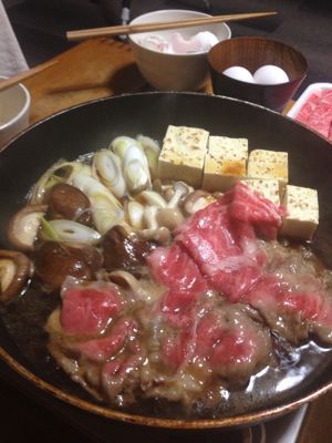 昨夜は神肉すき焼き！_b0271789_13203612.jpg