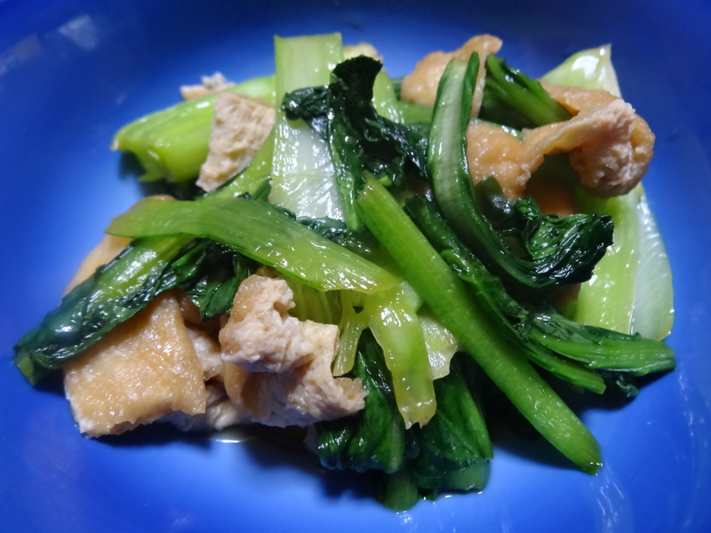 金目鯛の西京味噌漬け、今日野菜のお浸し、天麩羅素麺、豚肉と野菜の焼肉のタレ炒め、鰤の塩焼きです。_c0225997_7562691.jpg