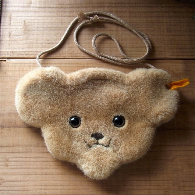 メーカー直売所 シュタイフのテディベアポシェット(Steiff Teddy Bag その他