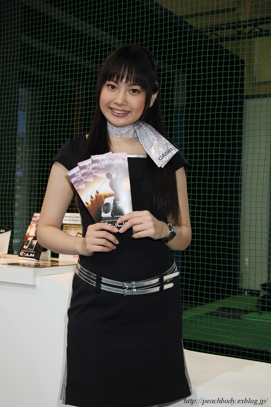 関口弥生 さん（カシオ計算機株式会社 ブース） Peach Body