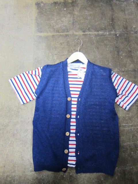 自称も・・・他称も・・・「VEST屋」 StuartAustin Cotton LINEN(麻) KNIT VEST!★!_d0152280_355503.jpg