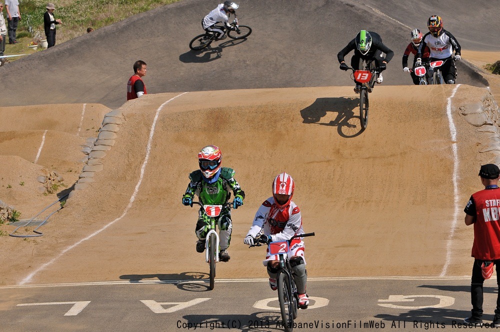 JBMXFシリーズ第1戦（西日本シリーズ第1戦）VOL5：ビギナー/クルーザー決勝　動画あり_b0065730_19341429.jpg