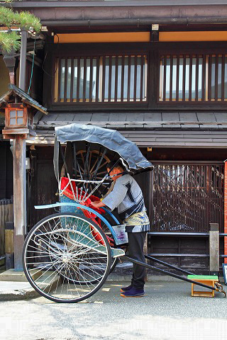 高山の古い町並みと早蕨_c0219535_1142754.jpg