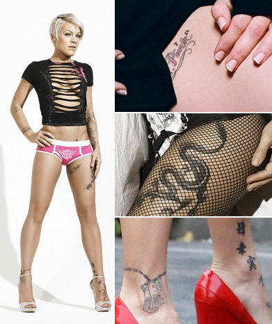 ピンクのタトゥー Pink P Nk Tattoo タトゥー情報ブログ 海外や国内のtattoo Newsなど