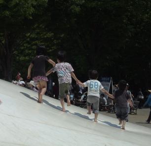 フワフワドーム　ハンモック　１日遊べるこどもの森　　～　立川市　～　昭和記念公園　森のゾーン。_b0220939_22361077.jpg