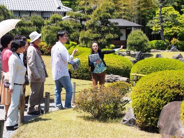 新緑の二条城現地講座は、お天気に恵まれ大成功!_b0067283_1731540.jpg