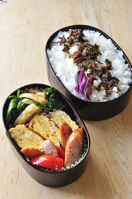煮浸し弁当_b0171098_8122342.jpg