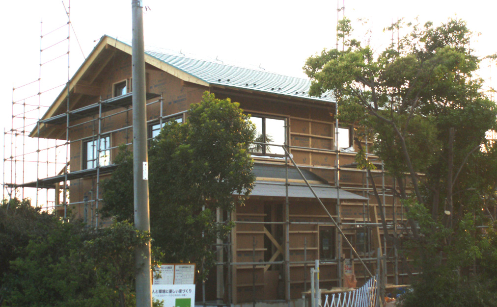 Q1住宅X-3寒川:耐力壁、断熱材_e0054299_12233678.jpg
