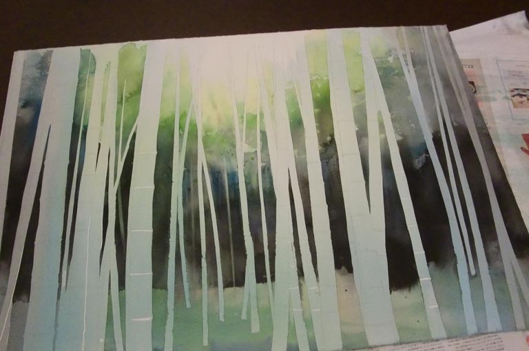 水彩画 タイトル未定_f0176370_17552283.jpg