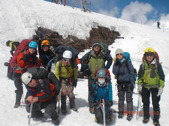 春山登山　五竜遠見尾根-五竜岳_d0247927_70276.jpg