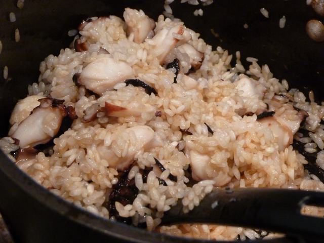 タコ飯を炊いて８種類のおかずを並べて さあ 夕飯ですよ ニューヨーク 味覚のミラーボール2