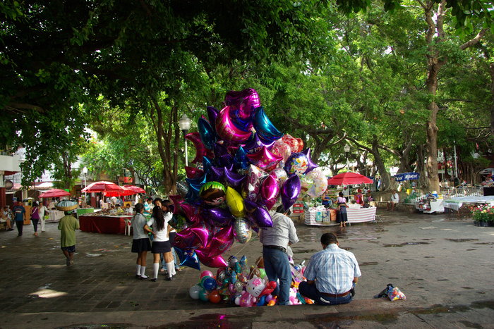 アカプルコ-2 街を歩く：ソカロ　　Acapulco, Mexico-2 City Walks：Zocalo_e0140365_22375721.jpg