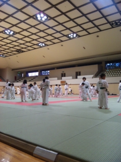 合同練習in福岡武道館_b0172494_19261716.jpg