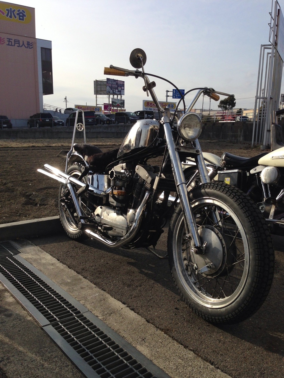 \'58XLCH chromed chopper_a0165898_027301.jpg